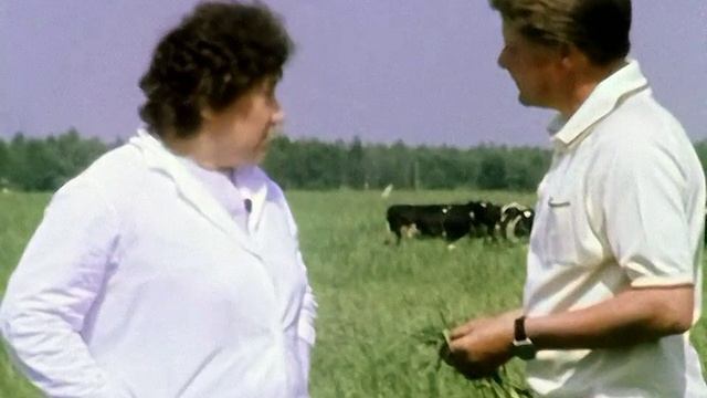 1986 год. Тюменский район. Племзавод "Тополя"