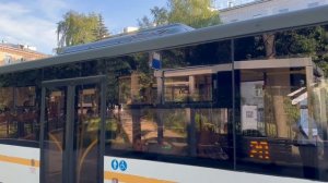 ”Модные колпаки!” Автобус ЛиАЗ-5292.65(Учебный) следует по маршруту 20