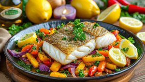ТРЕСКА жареная /ЭСКАБЕШ/ по Испански.Рыба с овощами без муки и панировки. Постный рецепт.