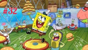 Губка Боб🔥 spongeBob👍 губка боб квадратные штаны😎 игры для детей🤘кулинарный поединок  #32