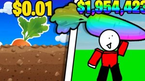 Играю с другом в гров а гарден Grow a Garden!  вырастил самые большие мун мелон!!😎😎😎😎