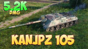 KanJPz 105 • Слабый бой! - 3 Фрагов 5.2K Урона • Мир Танков