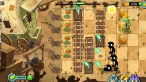 Растения против зомби 2.