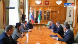 Ростислав Гольдштейн провёл рабочую встречу с руководителем Центробанка России Павлом Шаптала