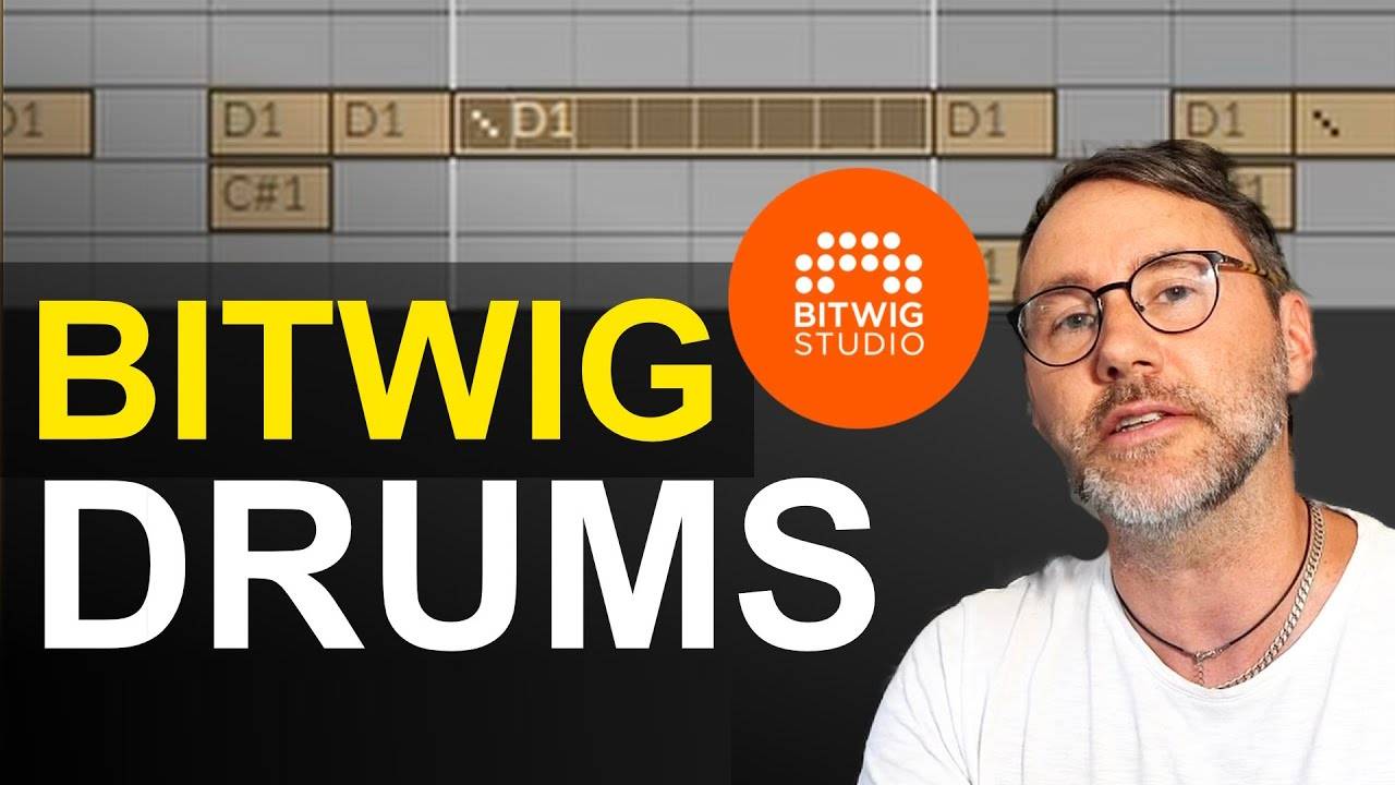Bitwig Studio: Drums Programming for Beginners | Loops, MIDI and Tips