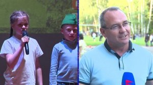 Инсценировка военно-патриотических песен прошла в детском лагере «Чайка»