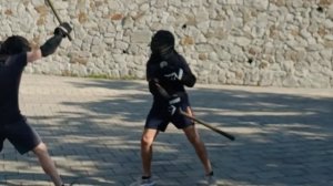 Ножевой и палочный бой, тренировка Потапов Денис, Ванюшин Василий, Ялта, сборы 2025