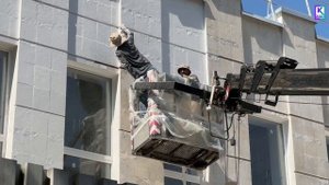 Во Дворце спорта "Судостроитель" наводят последние штрихи