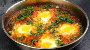 Почему Шакшука у меня такая вкусная. Самая Вкусная ЯИЧНИЦА! ГОТОВИТЬСЯ БЫСТРО,А СЪЕДАЕТСЯ ЕЩЕ БЫСТРЕ