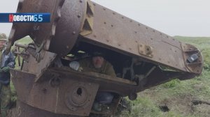 История оживает. На Шумшу готовят к консервации японский танк, а заливу дали имя Героев-Десантников
