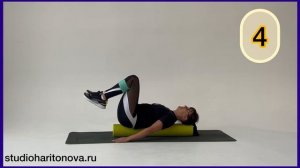 Комплекс упражнений на ролле с мини резинкой