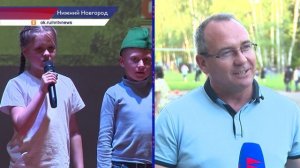Инсценировка военно-патриотических песен прошла в детском лагере «Чайка»