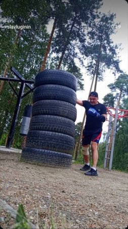 тренировка на воздухе.