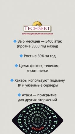 🛡️ DDoS-атаки на бизнес: +60%