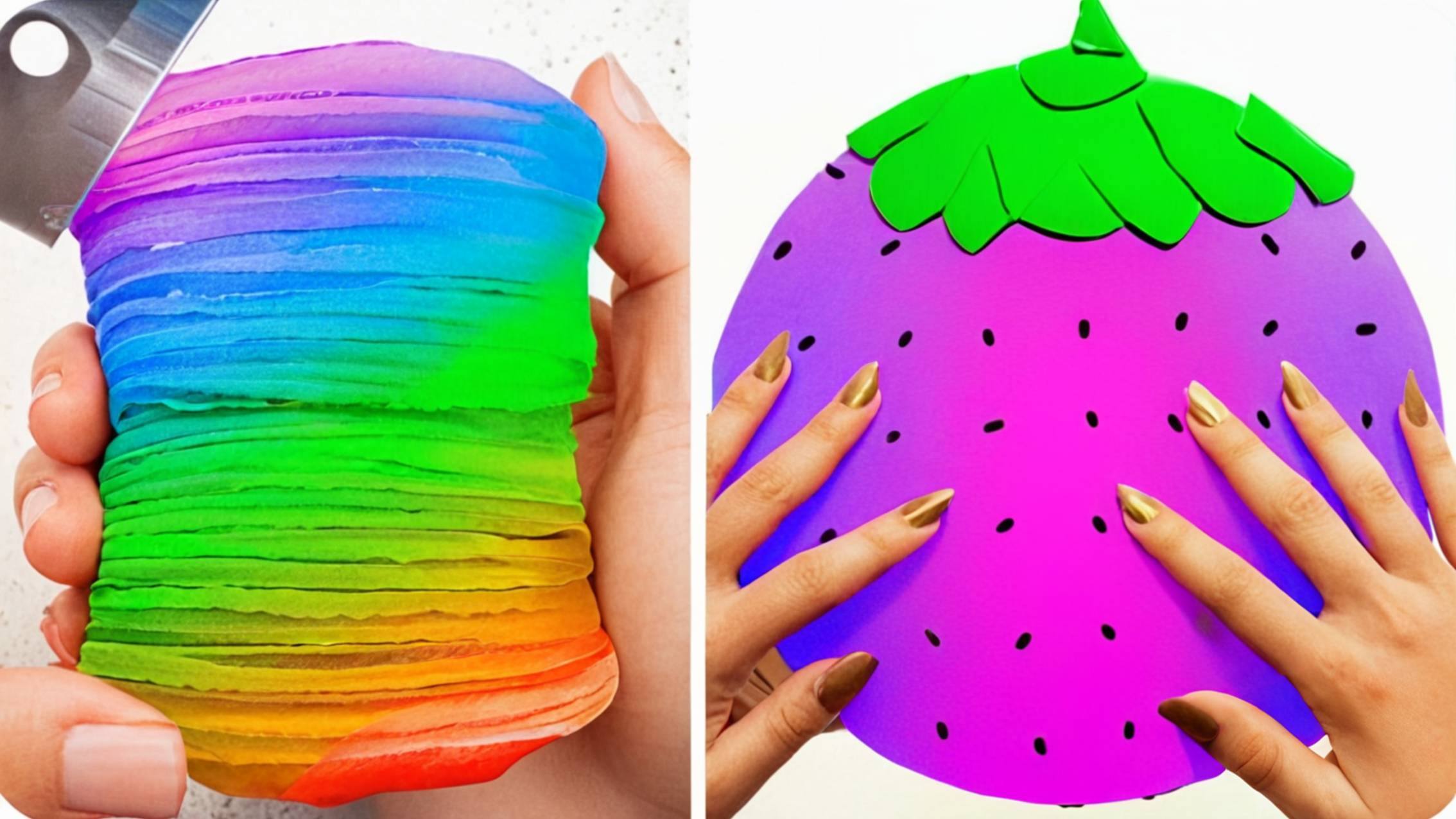 Слаймы, Игры со слаймами 🎨 Волшебная текстура!