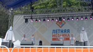 показ мод. летняя мозаика #костюм #кострома
