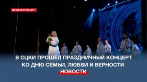 В СЦКИ прошёл праздничный концерт ко Дню семьи, любви и верности