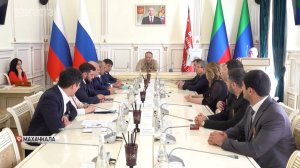 Сергей Меликов провел встречу с главой Михайловского округа Запорожской области