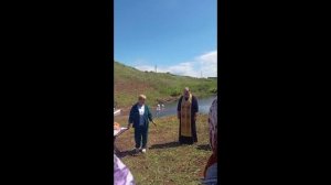 Торжественное освещение родника "Часовня" в селе Русский Кандыз