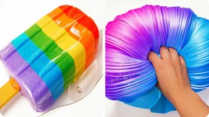 Слаймы, Игры со слаймами 🎨 Волшебная текстура!