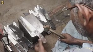 Процесс производства поварских ножей