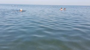 Анапа. Утреннее купание меня!=) Пляж Высокий Берег. 9 июля 2025. 8.30 утра