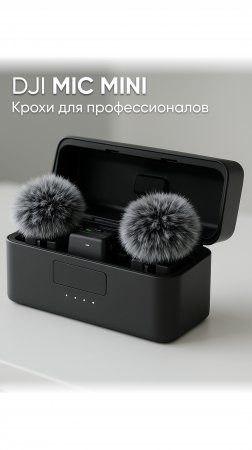 DJI MIC MINI - микрофоны для начинающих специалистов и блогеров #dji  #djimicmini #djimic
