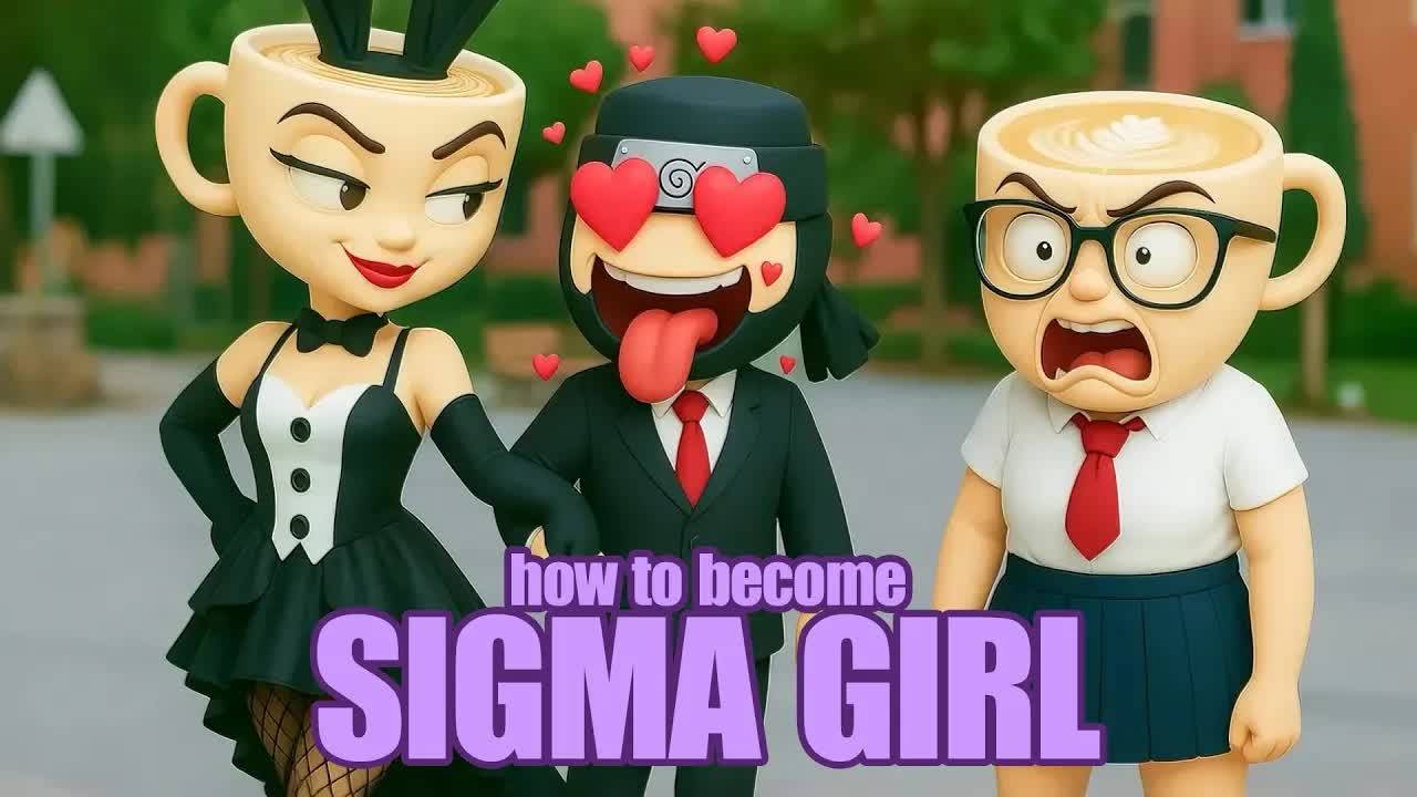SIGMA GIRL TRANSFORMATION SONG / балерина Капучина х капучино убийца х Эспрессо Леди