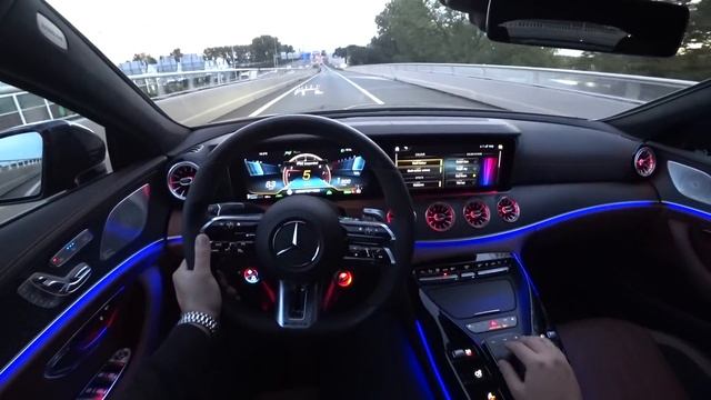 Тест драйв Mercedes AMG GT от первого лица смотреть онлайн