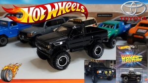 Custom Hot Wheels Premium 1987 Toyota Pickup Truck Back to the Future