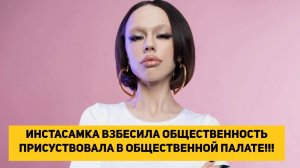 ИНСТАСАМКА ВЗБЕСИЛА ОБЩЕСТВЕННОСТЬ ПРИСУТСТВОВАЛА В ОБЩЕСТВЕННОЙ ПАЛАТЕ!!!