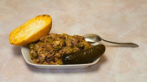 Тартар из говяжьего мяса