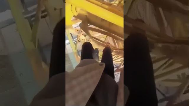 Работа крановщика не для слабонервных