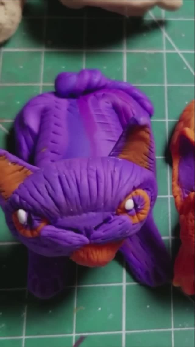 Как слепить котика оригами из полимерной глины. #творчество #хобби #лепка #тренд #кот смотреть онлайн