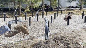 Гидроизоляция свайного поля