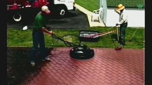 Декоративный дизайн асфальта, превращение асфальта в плитку, брусчатку и множества различных форм.