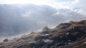 Интересное Природное Явление в Горах Кавказа- Плывущий Туман- Испарение-Кабардино Балкария