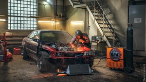 Ремонт переднего ланжерона приора