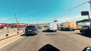 Утренняя поездка по Москве на SRK600