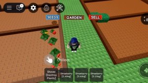 вырасти сад в Roblox часть 1