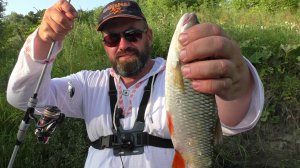 ОХОТА НА ГОЛАВЛЯ В ИЮЛЕ.  РЫБАЛКА СПЛАВОМ. р. Хопёр.