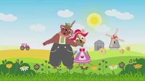Цвета Детский обучающий мультфильм на немецком языке