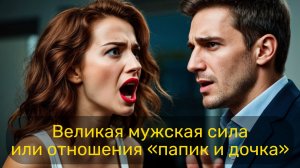 Великая мужская сила или отношения «папик» и «дочка»
