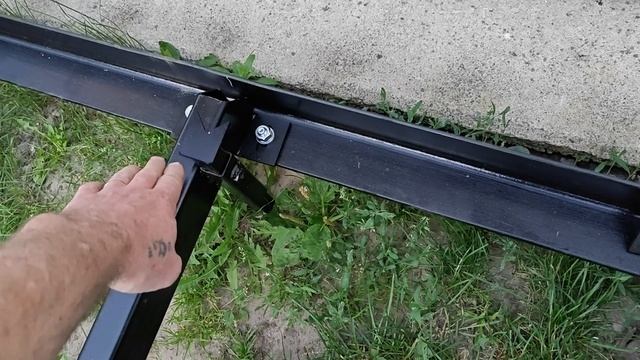 Рельсы для ленточной пилорамы . Секции по 2,5м общая длина 7,5м . смотреть онлайн