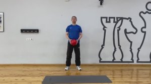 Комплекс упражнений с набивным мячом (на низ тела)