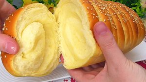 ПУШИСТЫЙ ХЛЕБ, КАК В ДЕТСТВЕ! 🍞 Секретный рецепт – мягкий, ароматный, тает во рту!