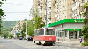 ПЕРВЫЕ ДНИ РАБОТЫ СЕДЬМОГО ТРАМВАЯ ПОСЛЕ РАБОТ НА ПОДСТАНЦИИ | ПОЕЗДКА НА ТРАМВАЕ 2178, Г. САРАТОВ