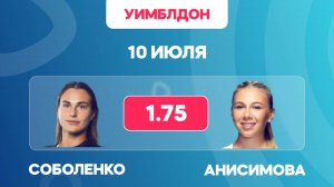 Соболенко - Анисимова прогноз / полуфинал Уимблдон 2025