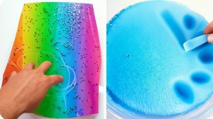 Слаймы, Игры со слаймами 🎨 Волшебная текстура!
