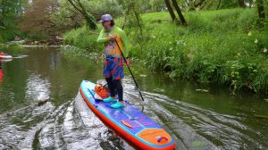 Распаковка и тест на воде SUP доски Shark Venture+ Touring 14x30x6 (2025)